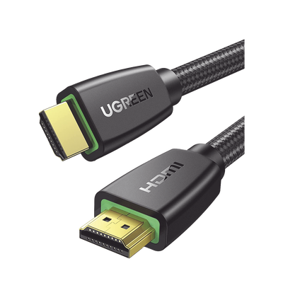 Imagen de Cable HDMI 2.0  de Nylon Trenzado / 3 m / 4K@60Hz / HDR / 3D / HEC (Canal Ethernet HDMI) / ARC (Canal de Retorno de Audio / Color Profundo de 48 bits / Audio de 32 canales / HDCP 2.2 /Audio DTS: X / 18 Gbps / Blindaje de 4 capas