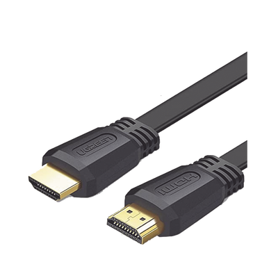 Imagen de Cable HDMI 2.0 Plano de 1.5 m / 4K@60Hz / HDR / 3D / HEC (Canal Ethernet HDMI) / ARC (Canal de Retorno de Audio / Color Profundo de 48 bits / Audio de 32 canales / HDCP /Audio Dolby True HD 7.1 / 18 Gbps / Estañado y Triple Blindaje / Anti Interfer