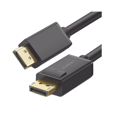 Imagen de Cable DisplayPort 1.2 Macho a Macho/ Longitud 3m / Versión DP1.2 / Soporta 4K@60Hz; 2K@144Hz / Soporta 3D / Color profundo de 8 y 10 bits / Blindaje Interno Múltiple / Cobre Estañado 28AWG  / Botón de Liberación