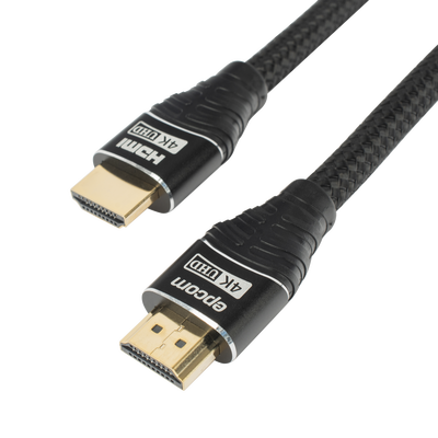 Imagen de Cable HDMI de 10m | Alta Definición | Longitud | Version 2.0 | Alta velocidad 18Gbps | 4K@60Hz | Conectores Chapados en Oro | Tipo Redondo