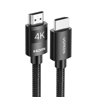 Imagen de Cable HDMI 2.0 de Nylon Trenzado | 2 metros | 4K@60Hz | ARC | Dolby ATMOS | True HD | TMDS | HDR | 3D Inversivo | 18Gbps | 3 Capas de Protección + 4 de Blindaje | Niquelado | Carcasa de Aluminio.