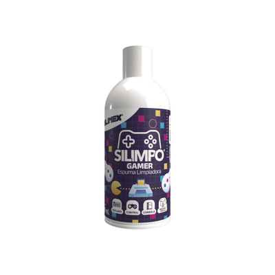 Imagen de Silimpo Gamer La Espuma de Limpieza con Protección UV, Efecto Anti-Estático y Aroma a Chicle para tus Dispositivos Gaming.