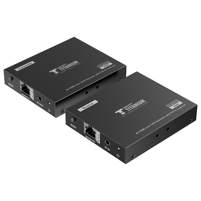 Imagen de Kit Extensor HDMI para distancias de 70 metros / Resolución 4K x 2K@ 60 Hz/ Cat 6, 6a y 7 / IPCOLOR / CERO LATENCIA / SIN COMPRIMIR / Salida Loop / Control IR  / Salida de audio de 3.5mm / PoC