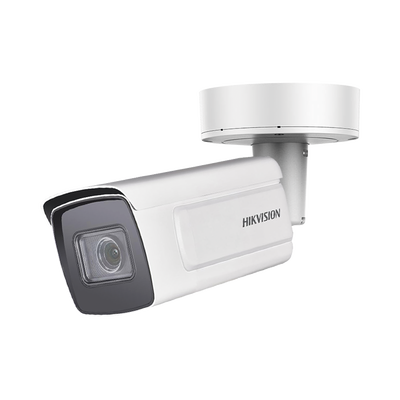 Imagen de Bala IP 4 Megapixel / Lente Mot. 2.8 - 12 mm / 50 mts IR EXIR / IK10 / Reconocimiento Facial / WDR 140 dB / DeepinView / Búsqueda por Atributos / Heat Map / ACUSENSE / Micro SD