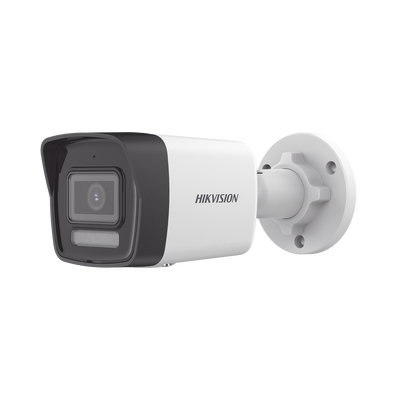 Imagen de [Dual Light] Bala IP 2 Megapixel / Lente 2.8 mm / 30 mts IR + 30 mts Luz Blanca / Micrófono Integrado / ACUSENSE Lite / Exterior IP67 / H.265 / PoE / ONVIF / Micro SD