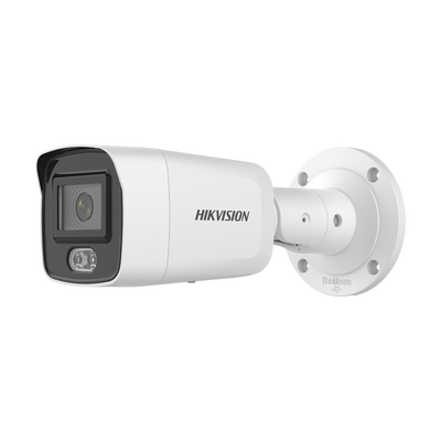 Imagen de Bala IP 4 Megapixel / Imagen a Color 24/7 (ColorVu) / Lente 2.8 mm / Luz Blanca 40 mts / Exterior IP67 / WDR 130 dB / Audio y Alarma I/O / Captura Facial / ONVIF / Micro SD