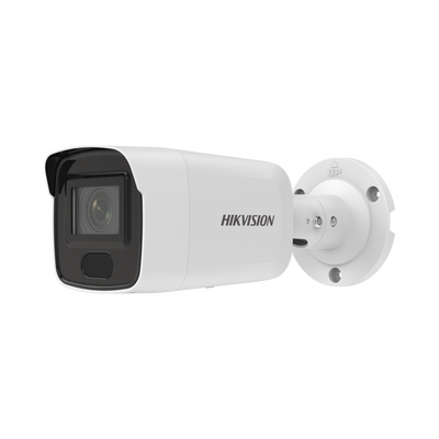 Imagen de Bala IP 6 Megapixel / Lente 2.8 mm / 40 mts IR / Exterior IP67 / PoE / ACUSENSE / DARKFIGHTER / Alarmas y Audio I/O / ONVIF / Micro SD / 4 Analíticos: AcuSense, Deteccion Facial, Conteo de Personas por Cruce y Zona