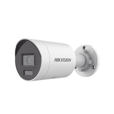 Imagen de [Dual Light + 2 Micrófonos Integrados] Bala IP 8 Megapixel (4K) / Lente 2.8 mm / 40 mts Luz Blanca + 40 mts IR / ACUSENSE / Exterior IP67 / WDR 120 dB / PoE / ONVIF / Micro SD / Metal / ACUSEARCH