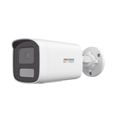 Imagen de [Dual Light + ColorVu] Bala IP 4 Megapixel / Lente 4 mm / 50 mts IR + 50 mts Luz Blanca / Micrófono Integrado / ACUSENSE Lite / Exterior IP67 / WDR 120 dB / PoE / Micro SD / ONVIF