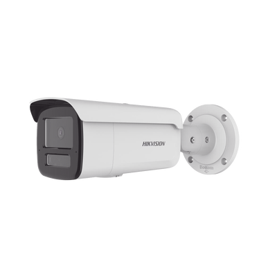 Imagen de [Dual Light + 2 Micrófonos Integrados] Bala IP 8 Megapixel (4K) / Lente 4 mm / 80 mts Luz Blanca + 80 mts IR / ACUSENSE / Exterior IP67 / IK10 / WDR 120 dB / PoE / ONVIF / Micro SD / Metal / ACUSEARCH