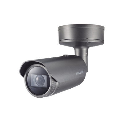 Imagen de Camara Bala IP 2MP con IA / Lente Motorizado 4.38 a 9.33mm / P-Iris / WDR 120dB / H.265 / RanuraSD / Protección IP67 IK10 NEMA4X