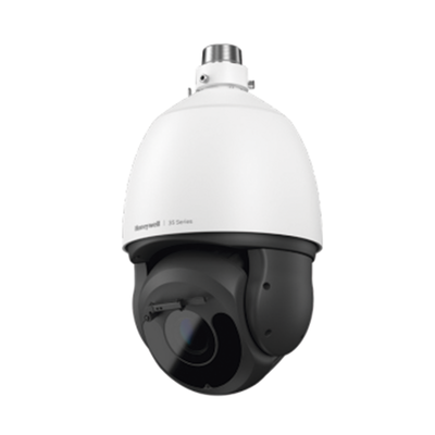 Imagen de PTZ IP 5 Megapixel / 30X Zoom / 200 mts IR / H.265 / IA (Filtro de Humanos y Vehiculos) / Merodeo / PoE++ / Exterior IP67 / IK10 / ONVIF / NDAA / Serie 35 / 256 GB microSD / Audio E/S / Alarma E/S / Wiper / Honeywell Security