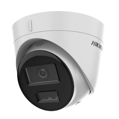 Imagen de [Dual Light] Turret IP 2 Megapixel / Lente 2.8 mm / 30 mts IR + 30 mts Luz Blanca / Micrófono Integrado / ACUSENSE Lite / Exterior IP67 / H.265 / PoE / ONVIF