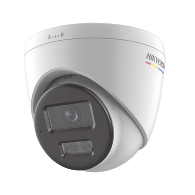 Imagen de [Dual Light + ColorVu] Turret IP 4 Megapixel / Lente 2.8 mm / 30 mts IR + 30 mts Luz Blanca / Micrófono Integrado / ACUSENSE Lite / Exterior IP67 / WDR 120 dB / PoE / Micro SD / ONVIF