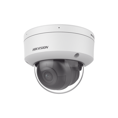 Imagen de Domo IP 4 Megapixel / Lente 2.8 mm / Dual Light (40 mts IR + 40 mts Luz Blanca) / Darkfighter S / Exterior IP67 / IK10 / Microfono Integrado / WDR 130 dB / 4 Analíticos: AcuSense, Deteccion Facial, Conteo de Personas por Cruce y Zona