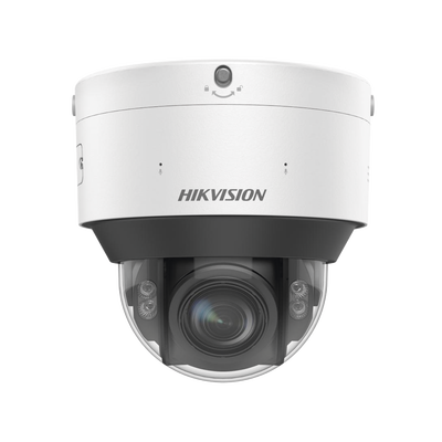 Imagen de Domo IP 4 Megapixel / Lente Mot. 2.8 - 12 mm / Dual Light (30 mts IR + 30 mts Luz Blanca) / IK10 / IP67 / Reconocimiento Facial / WDR 140 dB / DeepinView / Búsqueda por Atributos / Heat Map / ACUSENSE / DARKFIGHTER S / Audio de Dos Vías