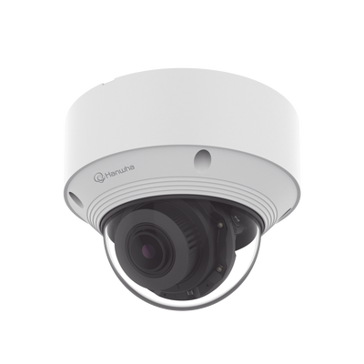 Imagen de Cámara IP Tipo domo Antivandálica 5 Megapíxel / Lente Varifocal 3.2 - 10mm / IR 30M / WDR 120db / IP66 / H.265 & WiseStream / Inteligencia Artificial Deteccion de Personas y vehiculos