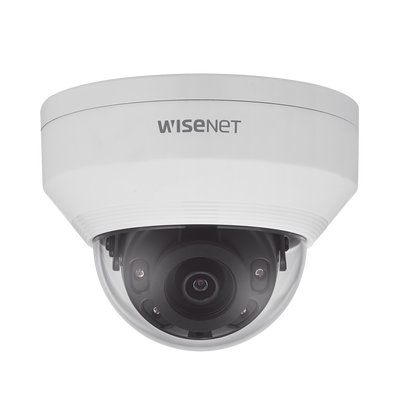 Imagen de Cámara IP Tipo Domo Antivandálico 4 Megapíxel / Lente 3mm / IR 20M / WDR 120db / IP66 / IK10 / H.265 & WiseStream / POE 802.3af