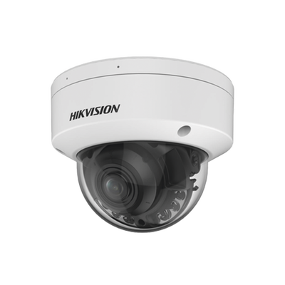 Imagen de Domo IP 4 Megapixel / Lente Motorizado 2.7 - 13.5 mm / Dual Light (40 mts IR + 40 mts Luz Blanca ) / Exterior IP67  / WDR 130 dB / PoE + / AcuSense / MicroSD