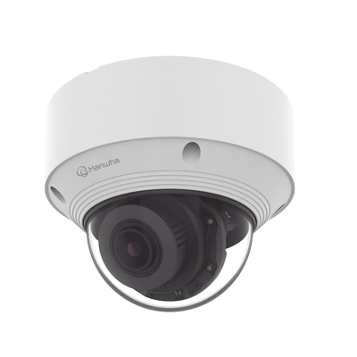 Imagen de Cámara IP Tipo domo Antivandálica 8 Megapíxel / Lente Varifocal 3.2 - 10mm / IR 30M / WDR 120db / IP66 / H.265 & WiseStream / Inteligencia Artificial Deteccion de Personas y vehiculos