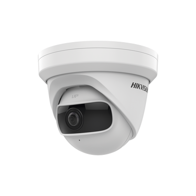 Imagen de Turret IP 4 Megapixel / Serie PRO + / Panorámica 180° / 10 mts IR / Lente 1.68 mm / WDR / PoE / Uso en Interior