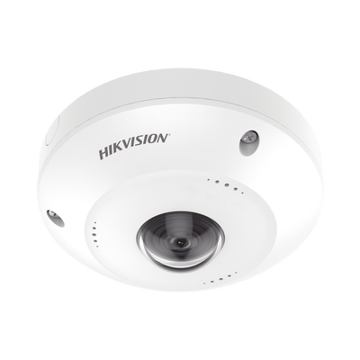 Imagen de Fisheye IP 4 Megapixel / Panorámica 180° - 360° / Exterior IP67 / IK10 / PoE / Múltiples Vistas por iVMS-4200