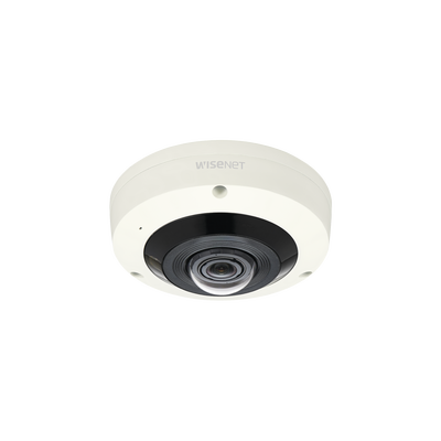 Imagen de Fisheye 6 Megapixel / WDR 120dB / IR 15m / PTZ Digital 8X / Video Analíticos Avanzados / Proteccion para exterior IP66 / IK10 / Entrada y Salida de Audio y Alarma