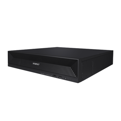 Imagen de NVR 32 Megapixel (8K) / 32 Canales IP / Soporta 8 Discos Duros / H.265 & Wisestream / Wisenet P2P / ONVIF / Compatible con Cámaras IA / Salida HDMI en 4K