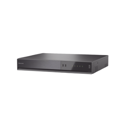 Imagen de NVR 8MP 4K / 32 Canales IP / 16 Puertos PoE+ / H.265 / ONVIF / NDAA / Soporta 40 TB (No Incluido) / Audio y Alarmas I/O / Soporta IA Serie 35 / Honeywell Security