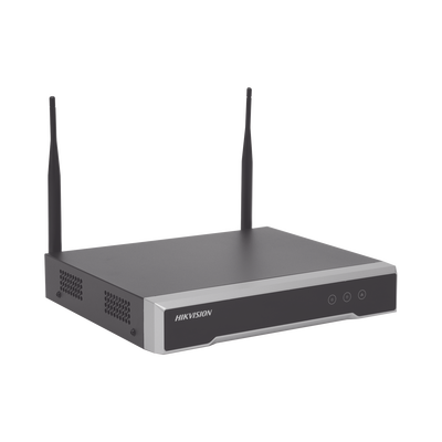 Imagen de NVR 4 Megapixel / 8 canales IP / 1 Bahía de Disco Duro / 2 Antenas Wi-Fi / Salida de Vídeo Full HD