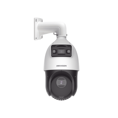 Imagen de [TandemVu] Domo PTZ IP 4 Megapixel con Cámara Fija 4 Megapixel / 15X Zoom / 100 mts IR / IP66 / ACUSENSE / PoE+ / Entrada-Salida de Audio y Alarma / Ultra Baja Iluminación / MicroSD