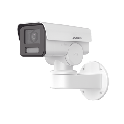 Imagen de Bala IP PTZ 4 Megapixel / Lente Mot. 2.8 a 12 mm  / Luz IR 50 mts / WDR 120 dB  / PoE / IP66 / Microfono Integrado / Micro SD / Ultra Baja Iluminación