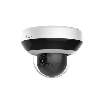 Imagen de Mini Domo PTZ IP 2 Megapixel / 4X Zoom / H.265+ / 20 mts IR EXIR / WDR 120dB / PoE / IK10 / Exterior IP66 / Ultra Baja Iluminación / Micrófono Integrado / PoE