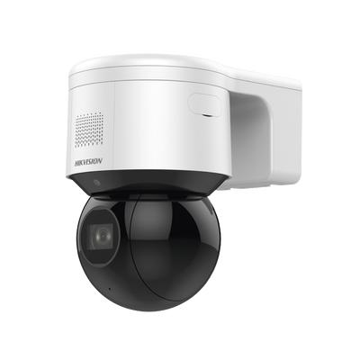 Imagen de Domo PTZ IP 4 Megapixel / 4X Zoom Óptico / 50 mts IR EXIR / Luz Estroboscópica / Sirena Integrada / WDR 120 dB / PoE+ / IP66 / Ultra Baja Iluminación / Micrófono y Bocina Interconstruido / Micro SD