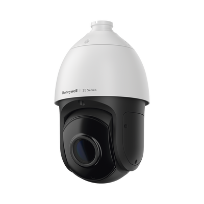 Imagen de PTZ IP 5 Megapixel / 30X Zoom / 150 mts IR /  Ultra Baja Iluminación /  H.265 / IA (Filtro de Humanos y Vehiculos) / Merodeo / PoE+ / Exterior IP67 / IK10 / ONVIF / NDAA / Serie 35 / 256 GB microSD / Audio I/O / Alarma I/O / Honeywell Security