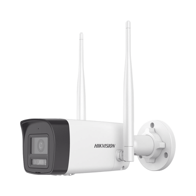 Imagen de Bala IP 2 Megapixel / Lente 2.8 mm / Dual Light (30 mts IR + 30 mts Luz Blanca) / Wi-Fi  / ACUSENSE / Audio Bidireccional (Micrófono y Bocina) / IP66 / dWDR / Micro SD