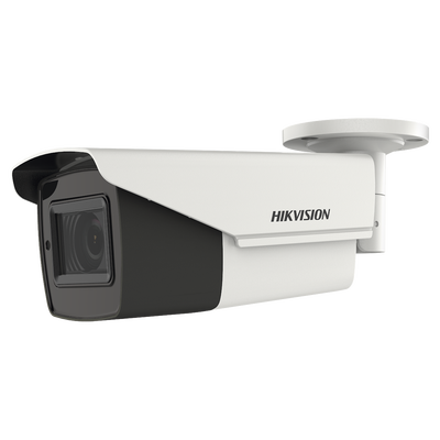 Imagen de Bala TURBOHD 5 Megapixel / Lente Mot. 2.7 a 13.5 mm / 40 mts IR EXIR / dWDR / TVI-AHD-CVI-CVBS / Exterior IP67  / 12 Vcc / 24 VCA