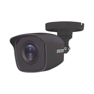 Imagen de Bala TURBOHD 5 Megapíxel / Lente 2.8mm (85° de Visión) / Exterior IP66 / IR EXIR 20 mts / TVI-AHD-CVI-CVBS / Metal / Color Gris Oscuro