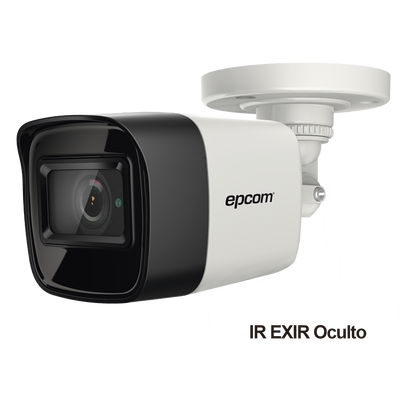 Imagen de Bala TURBOHD 4K (8 Megapixel) / Gran Angular 102° / Lente 2.8 mm / Exterior IP67 / IR EXIR 30 mts / dWDR