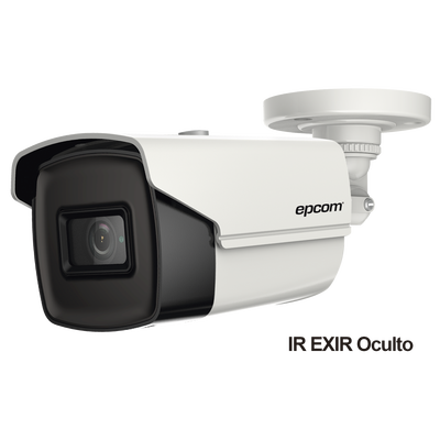 Imagen de Bala TURBOHD 4K (8 Megapixeles) / Gran Angular 102º / Lente 2.8 mm / Exterior IP67 / IR EXIR 60 mts / dWDR