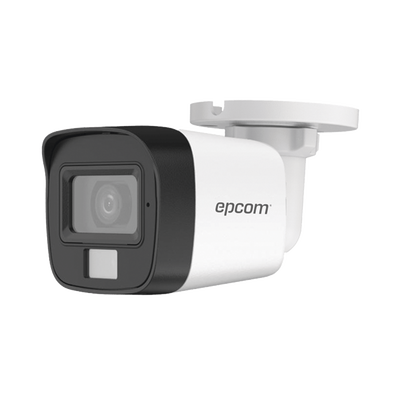 Imagen de [Dual Light + ColorVu] Bala TURBOHD 3K (5 Megapixel) / Lente 2.8 mm / 30 mts IR + 20 mts Luz Blanca / Gran Angular 104.9° / Exterior IP67 / Micrófono Integrado / dWDR / 4 Tecnologías / Metal