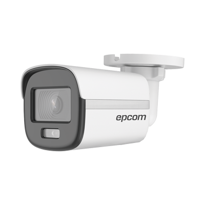 Imagen de [ColorVu] Bala TURBOHD 3K (5 Megapixel) / Lente 2.8 mm / Micrófono Integrado / Imagen a Color 24/7  / Luz Blanca 20 mts / Exterior IP67 / dWDR / 4 Tecnologías / Metal