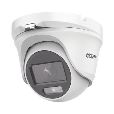 Imagen de [ColorVu] Eyeball TURBOHD 2 Megapíxel (1080p) / Lente 2.8 mm / Microfono Integrado / Imagen a Color 24/7 / METAL / Luz Blanca 20 mts / Exterior IP66 / TVI-AHD-CVI-CVBS / dWDR