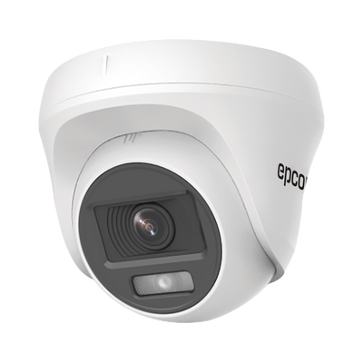 Imagen de Turret TURBOHD 2 Megapíxel (1080p) / Imagen a color 24/7 / Lente 2.8 mm / Policarbonato / Luz Blanca 20 mts / Interior / Microfono Integrado / TVI-AHD-CVI-CVBS / dWDR