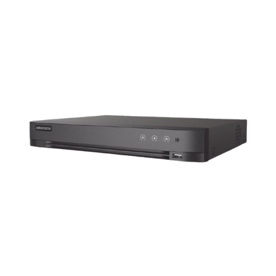 Imagen de DVR 16 Canales TURBOHD + 8 Canales IP / 5 Megapixel Lite - 3K Lite / Audio de Dos Vías por Coaxitron / Reconocimiento Facial / ACUSENSE (Evita falsas alarmas) / 1 Bahía de Disco Duro / Salida de Video en Full HD