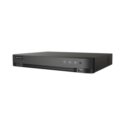 Imagen de DVR 8 Canales TurboHD + 8 Canales IP / 8 Megapixel (4K) / Acusense (Evita Falsas Alarmas) / Audio por Coaxitron / 1 Bahía de Disco Duro / H.265+