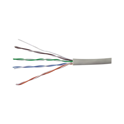 Imagen de Bobina de Cable UTP 305 m. de Cobre, PanNet, Gris, Categoría 5e (24 AWG), PVC (CM), de 4 pares