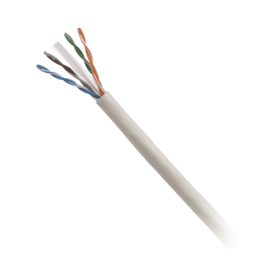 Imagen de Bobina de Cable UTP 305 m. de Cobre, PanNet, Gris, Categoría 5e (24 AWG), PVC (CM), de 4 pares