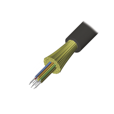 Imagen de Cable de Fibra Óptica de 4 hilos, Interior/Exterior, Tight Buffer, No Conductiva (Dielectrica), Plenum, Monomodo OS2, 1 Metro