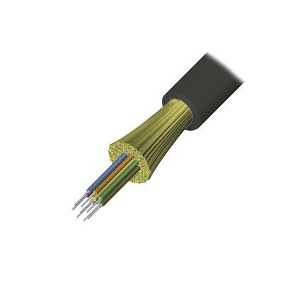 Imagen de Cable de Fibra Óptica de 6 hilos, Interior/Exterior, Loose Tube, No Conductiva (Dieléctrica), LS0H, Monomodo OS1/OS2 9/125, 1 Metro